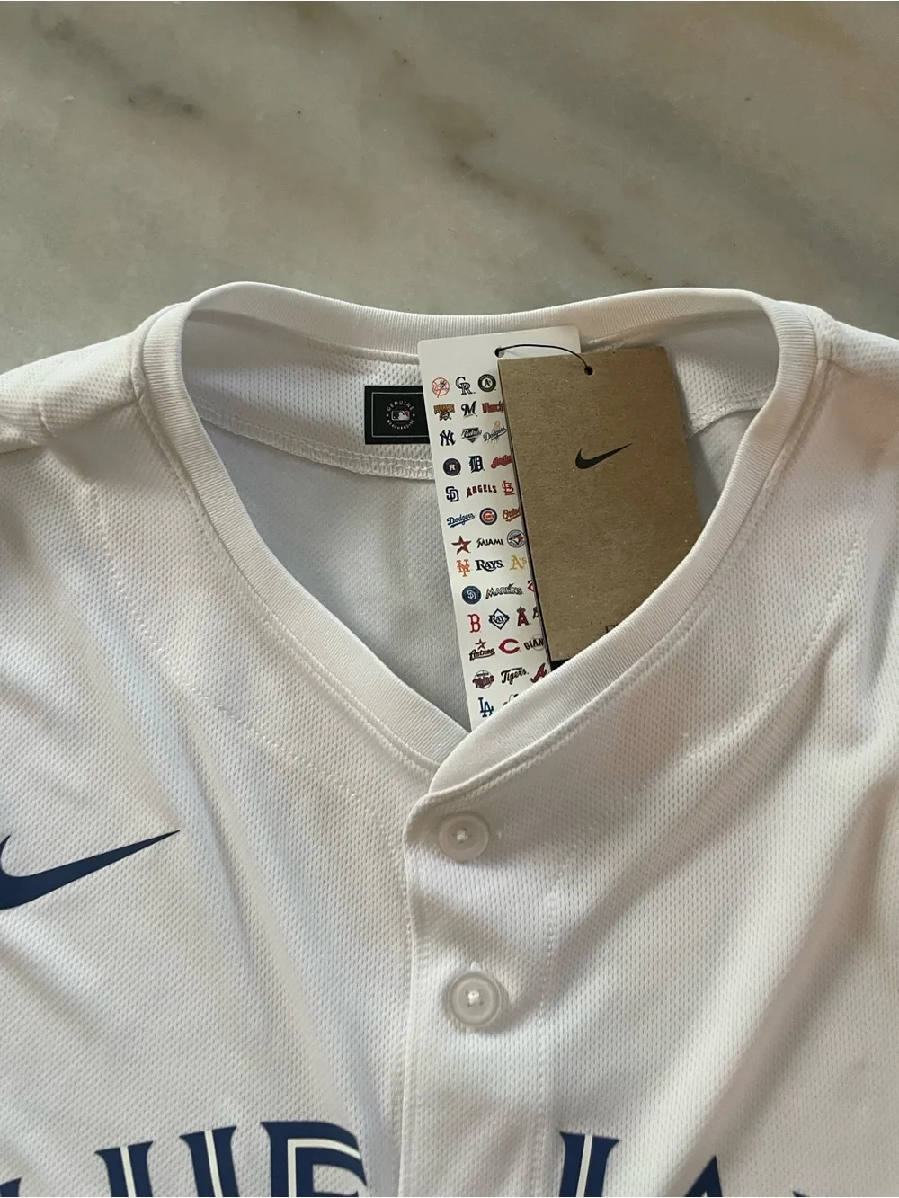 NWT Nike Toronto Blue Jays White Jersey size XL